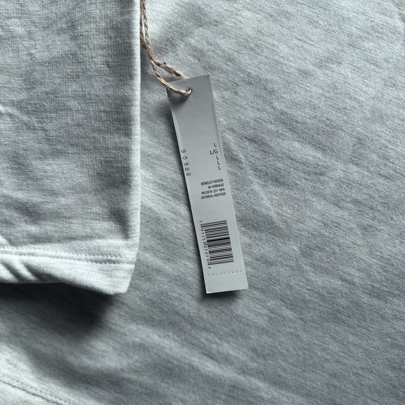 Rae Dunn "DOG MOM" Pullover LONG SLEEVE SHIRT in Gray WOMEN Size L - Picture 8 of 9